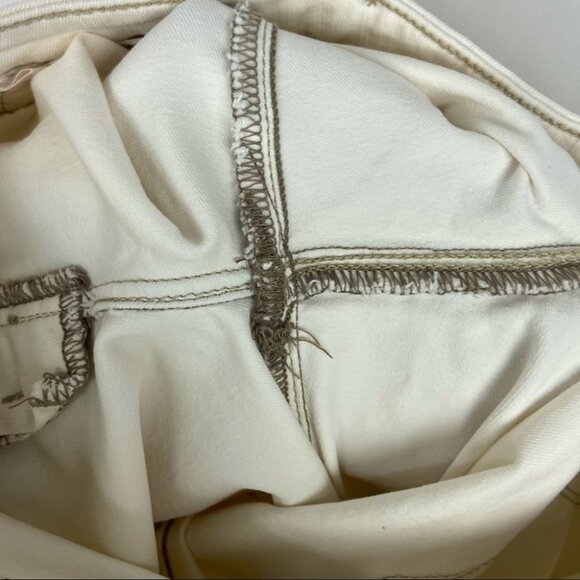 Revolve L'Agence Margot High Rise Skinny Jeans 25 Macademia White USA Made Pants - Picture 9 of 11